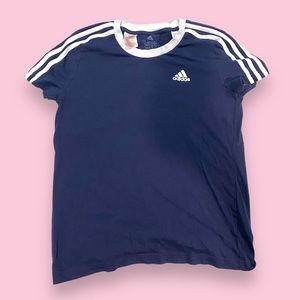 navy adidas tshirt